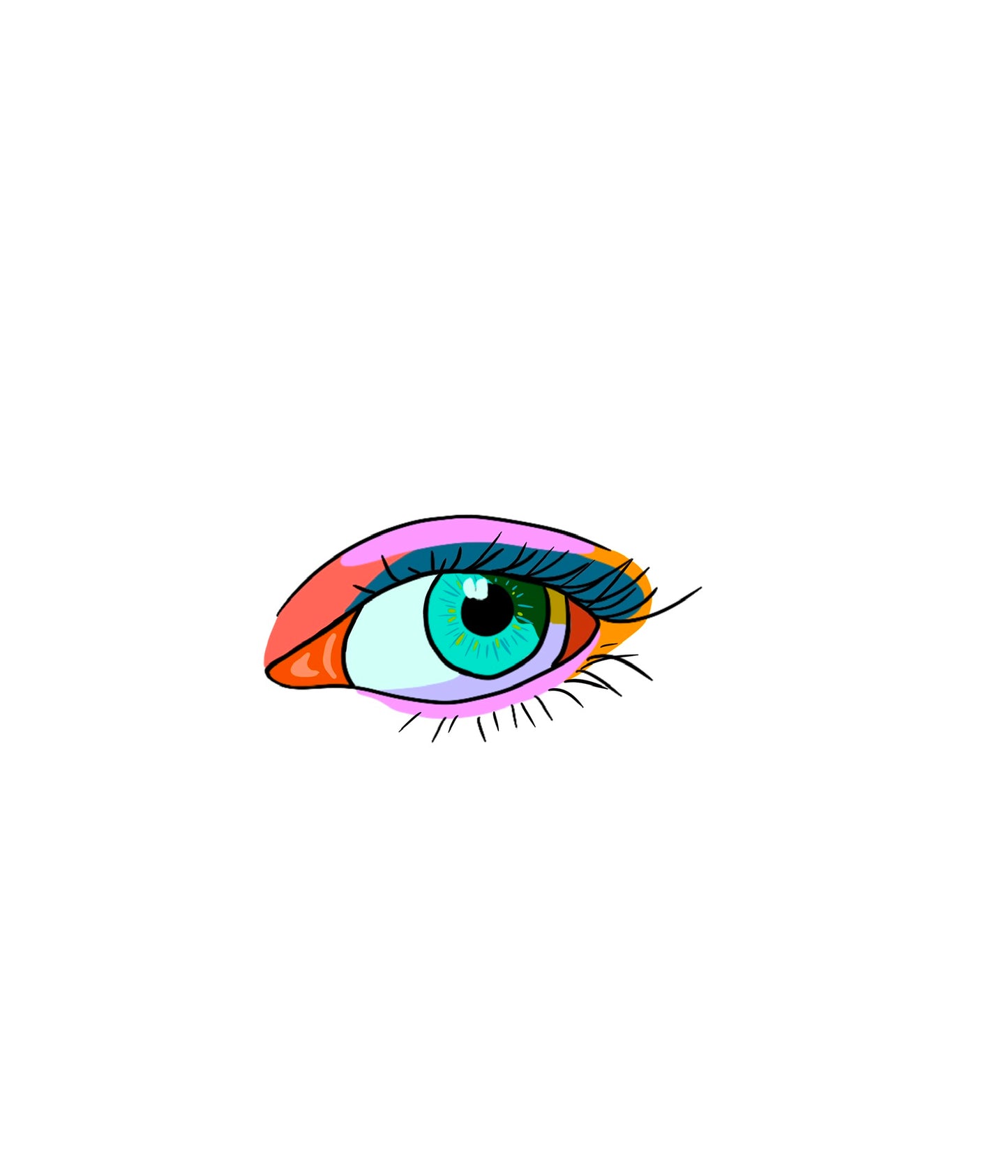 Eye Mini Stickers