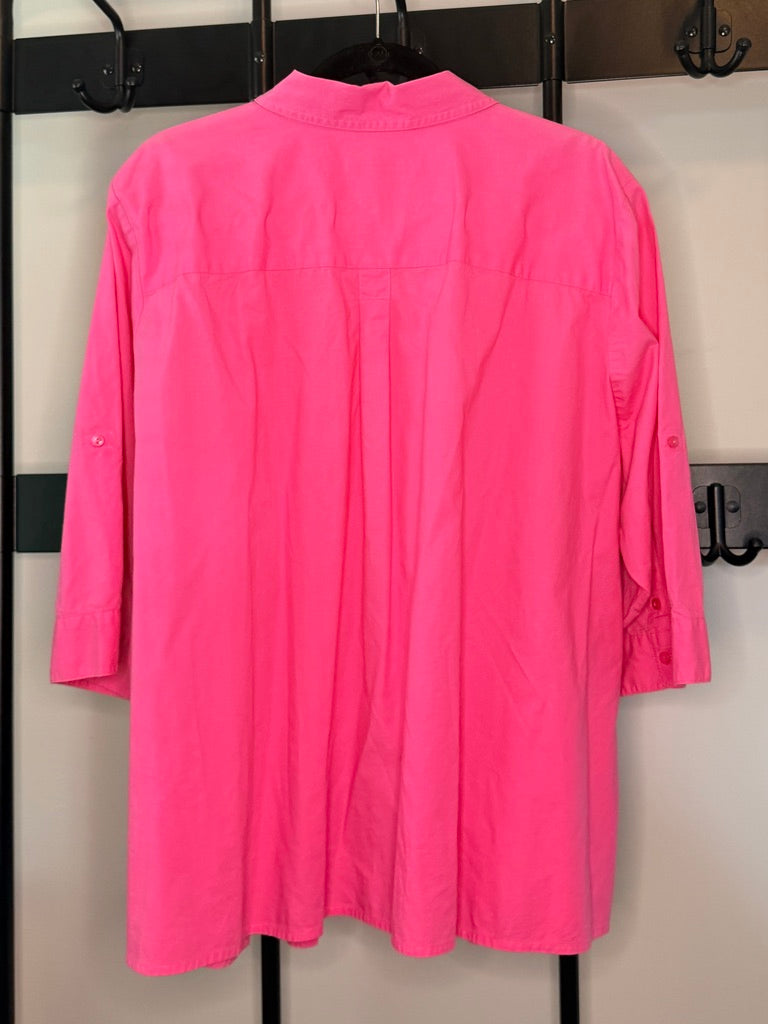 Upcycled Blackberry Shirt