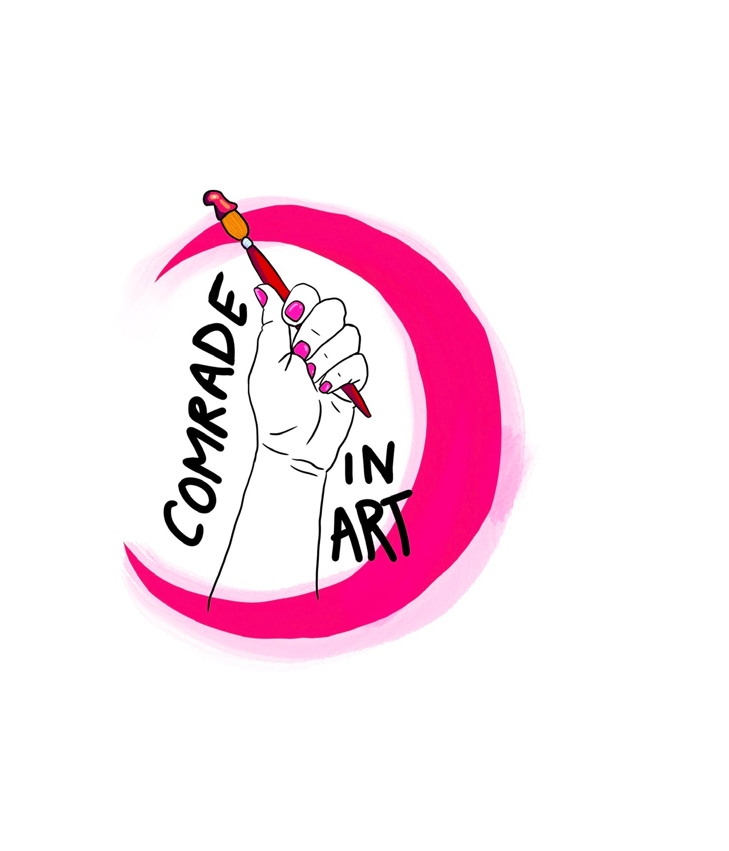 "Comrade in Art" Sticker