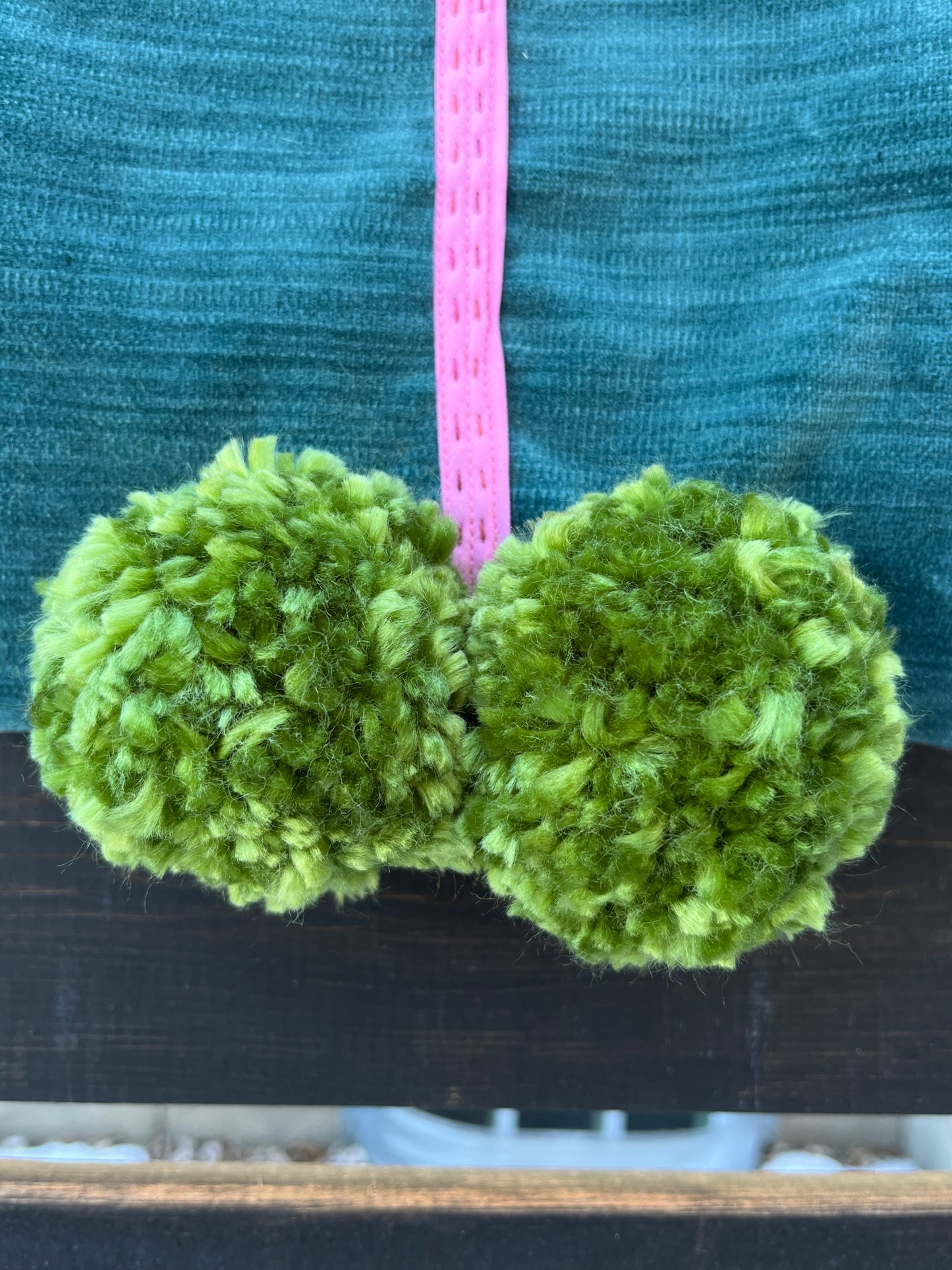 Happy to See You Mushie on Velvet Original Wall-Hanging