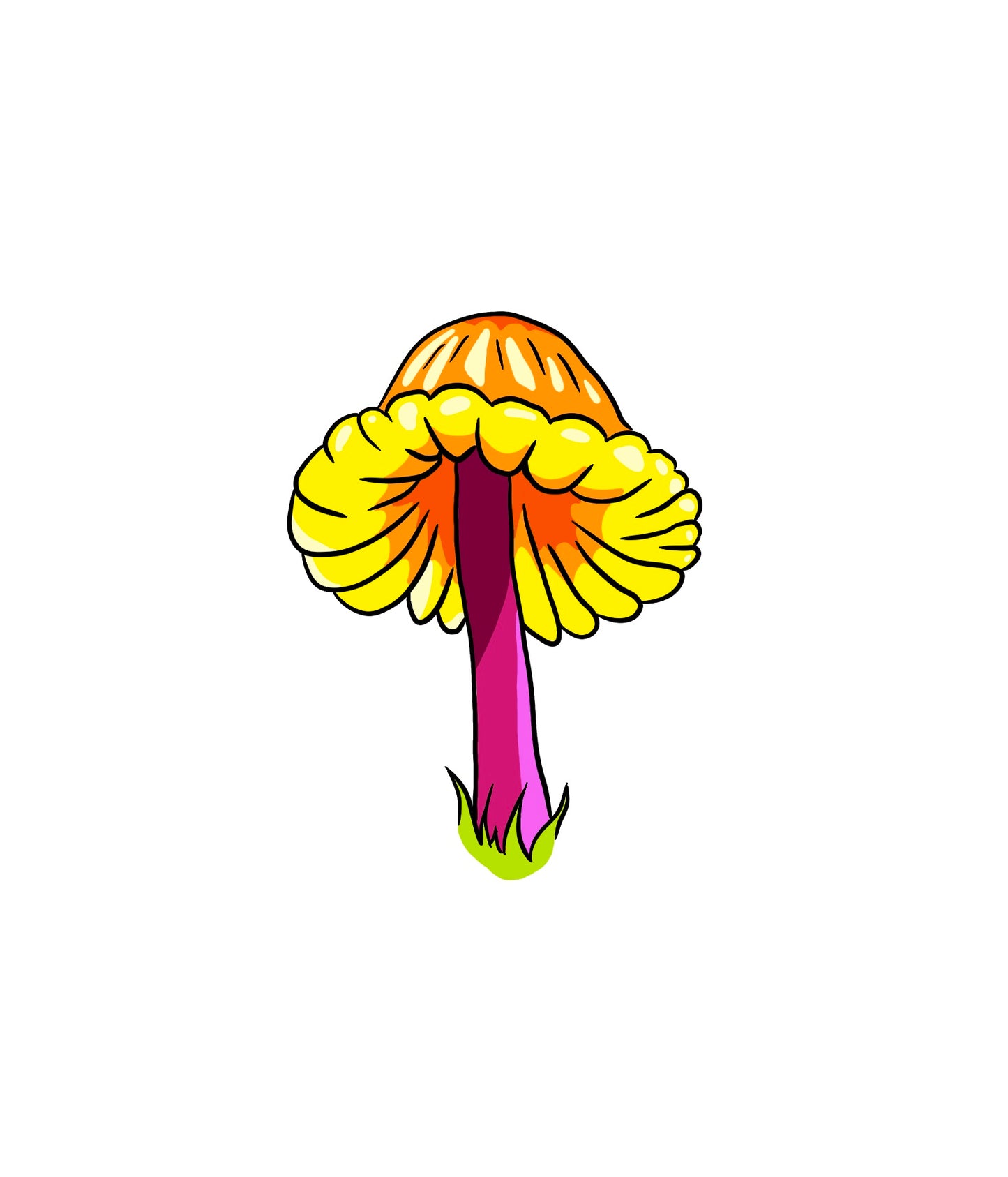 Mini Mushie Sticker