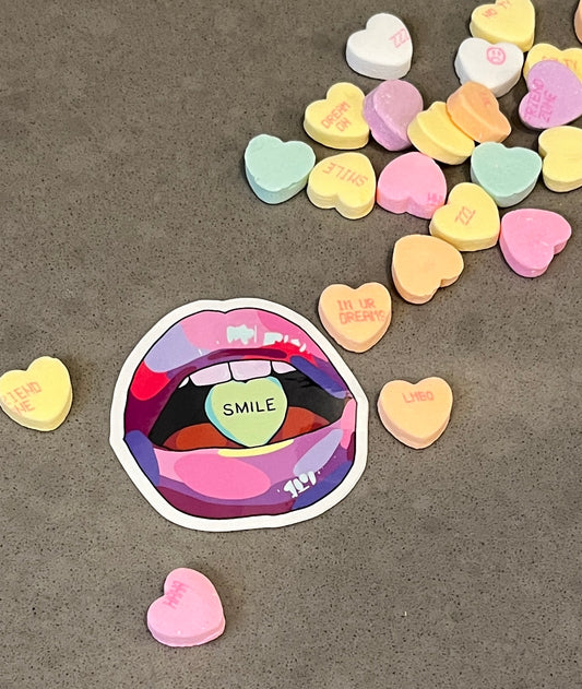 Smile Lips Sticker