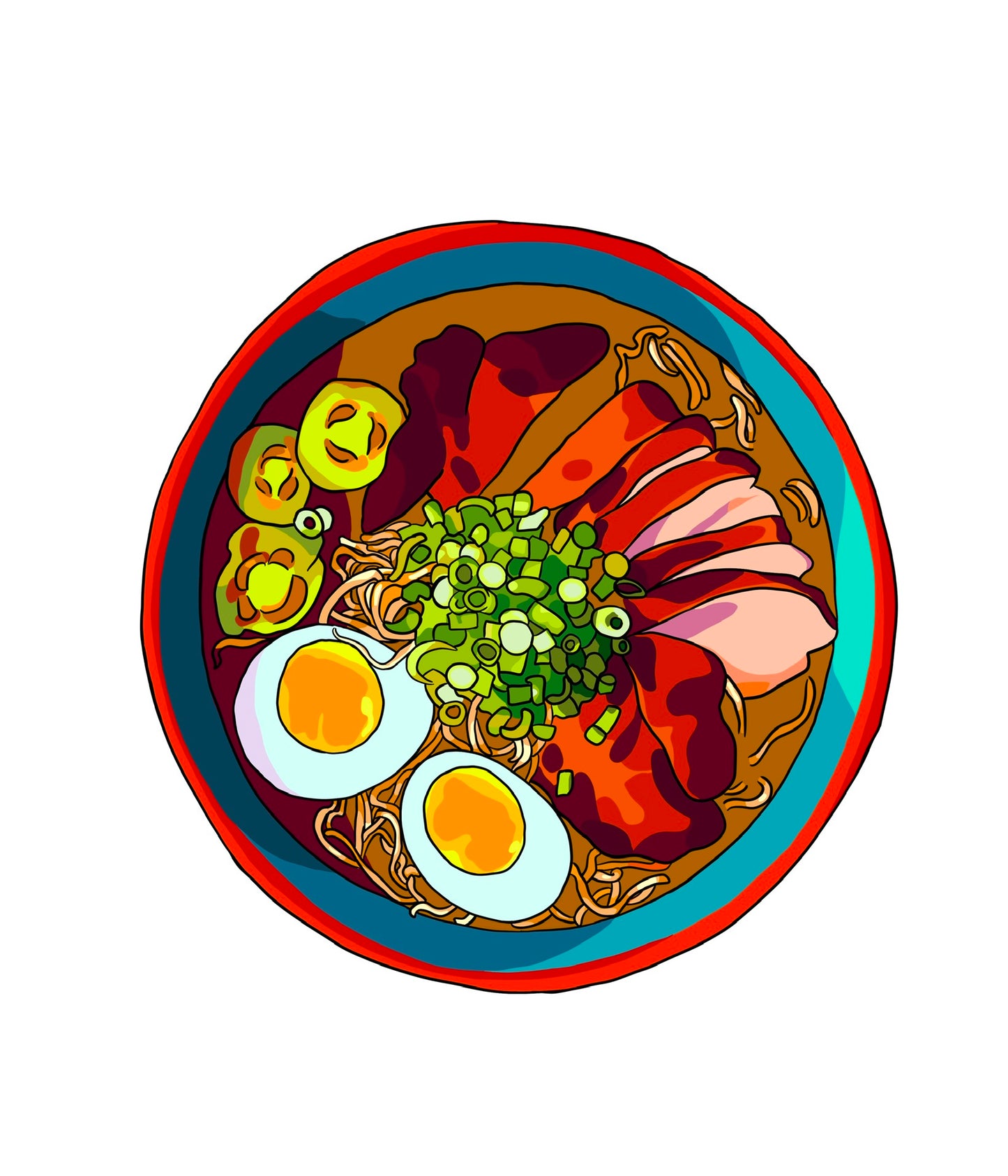 Ramen Sticker