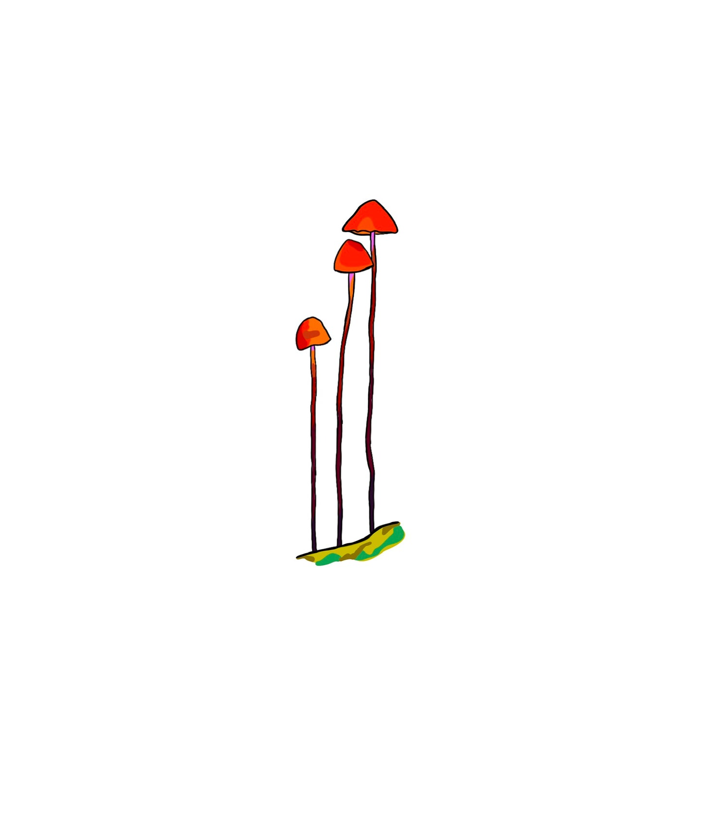 Mushie Trio Sticker