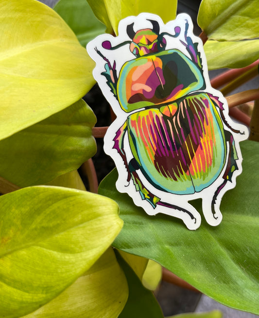 Scarab Sticker