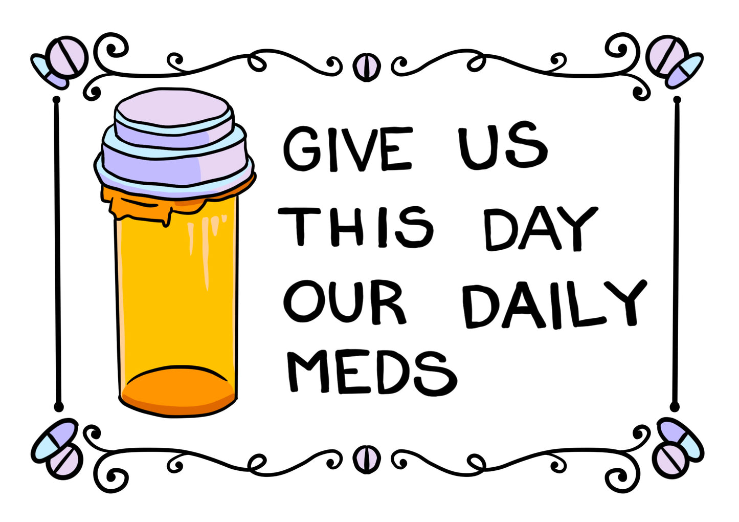 "Give Us This Day..." Sticker