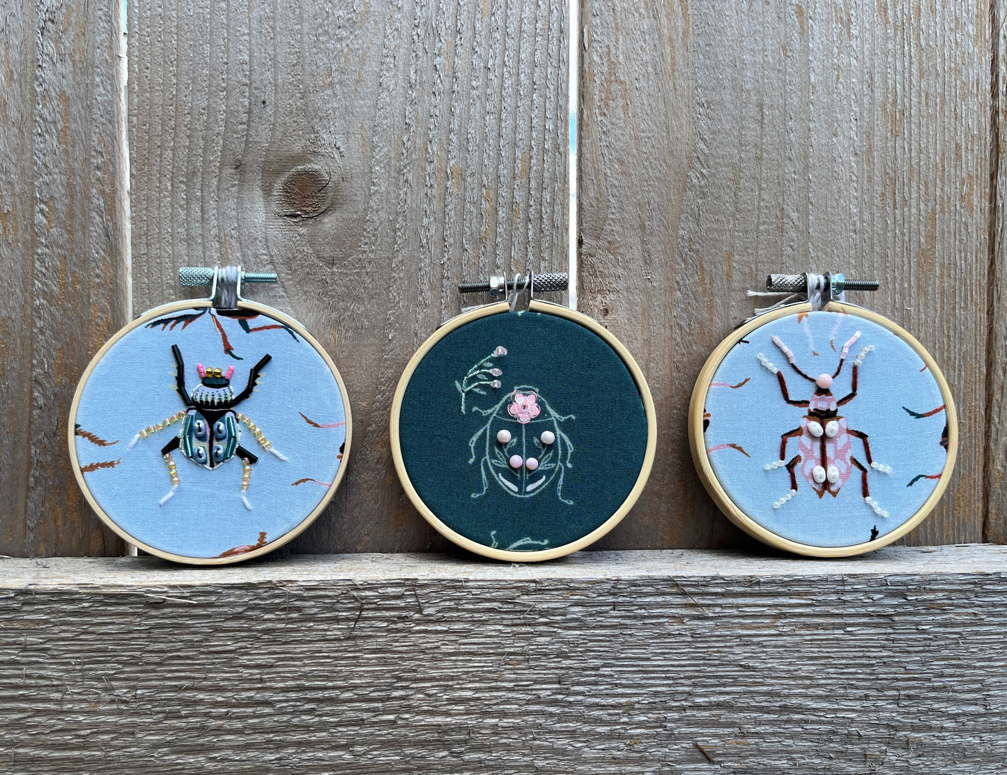 Bug-Themed 3" Hoop