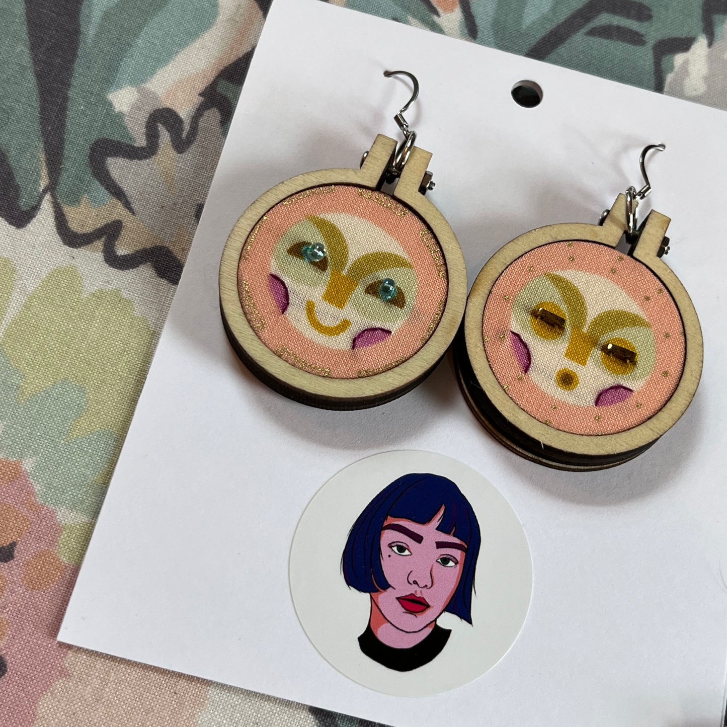 Round Mini-Hoop Earrings