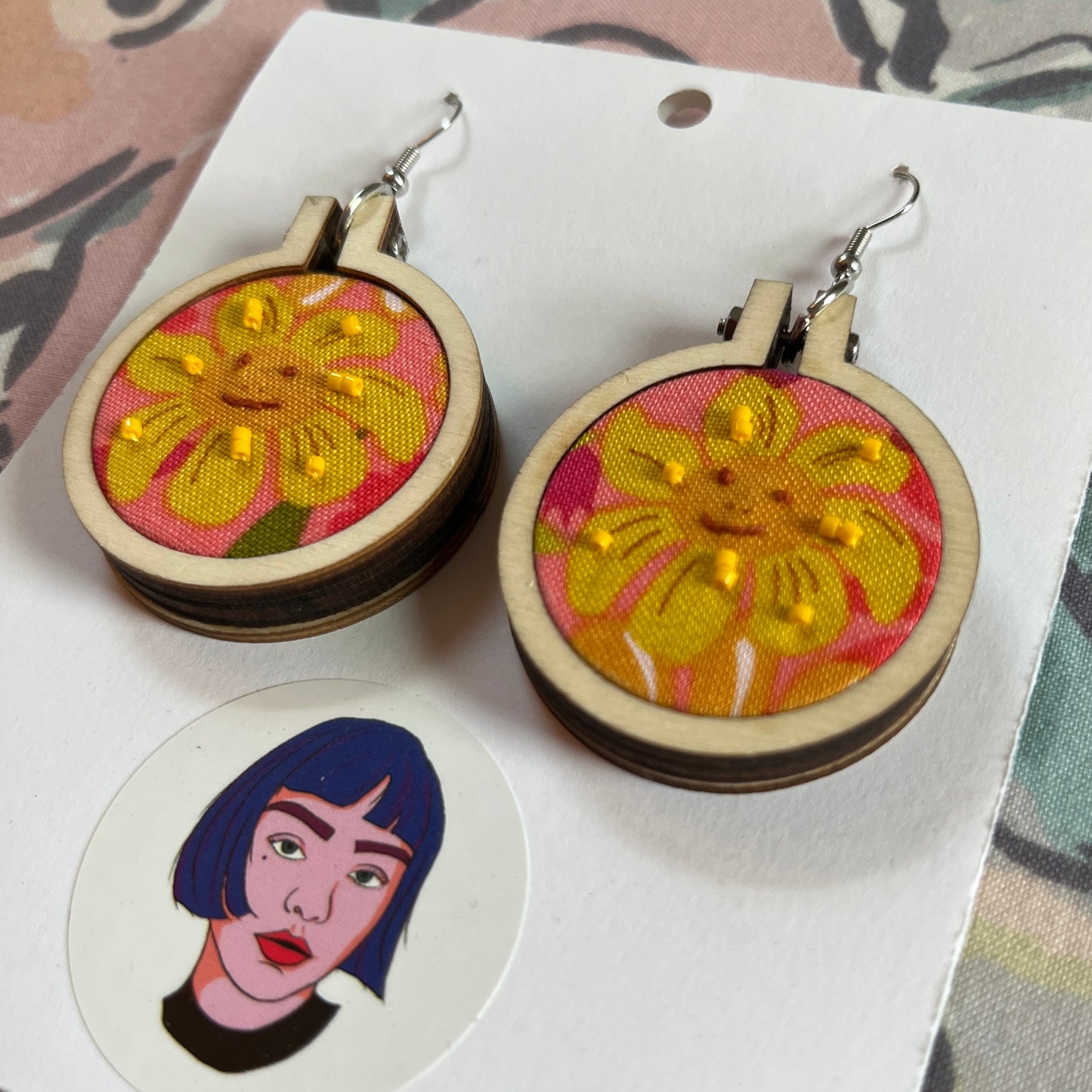 Round Mini-Hoop Earrings