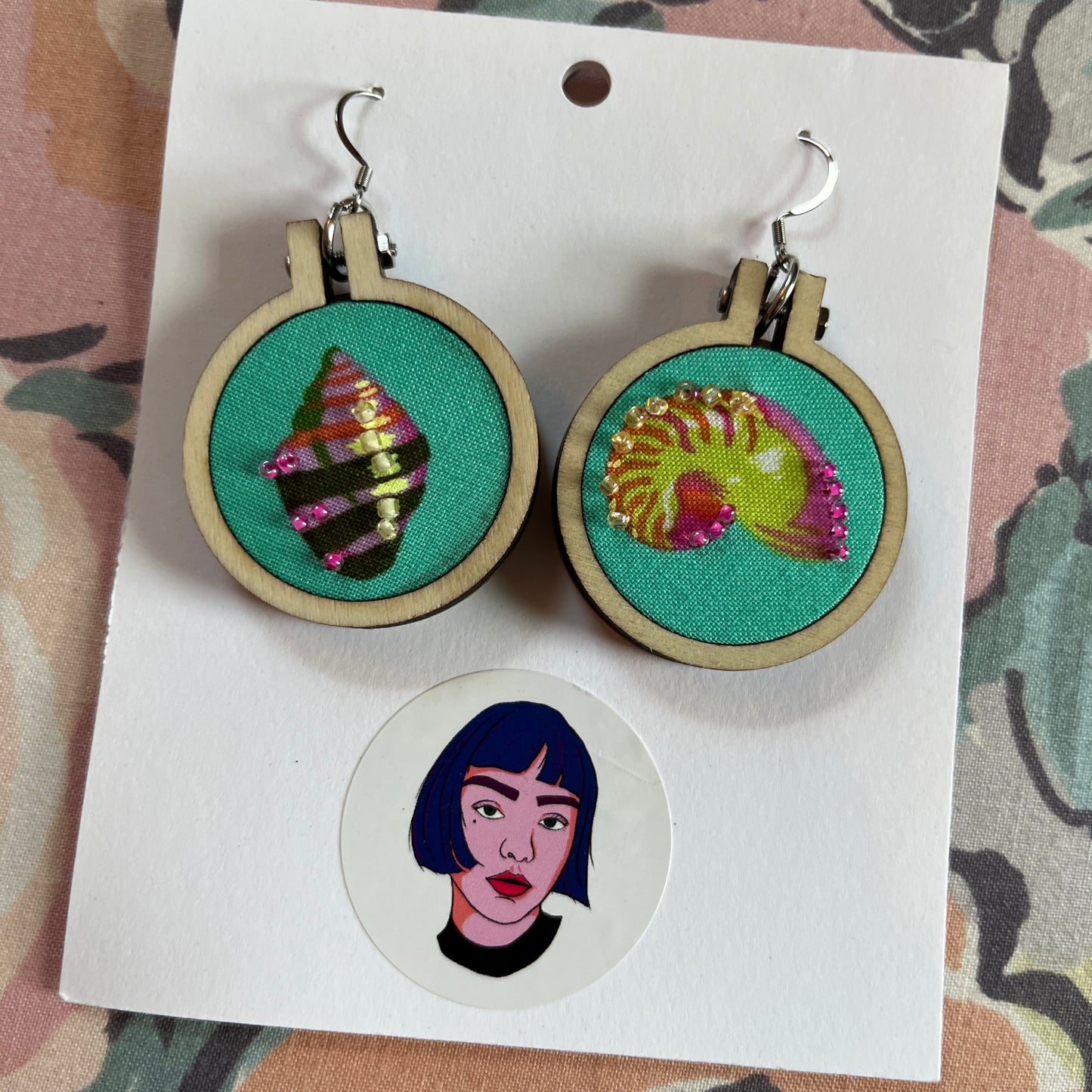 Round Mini-Hoop Earrings