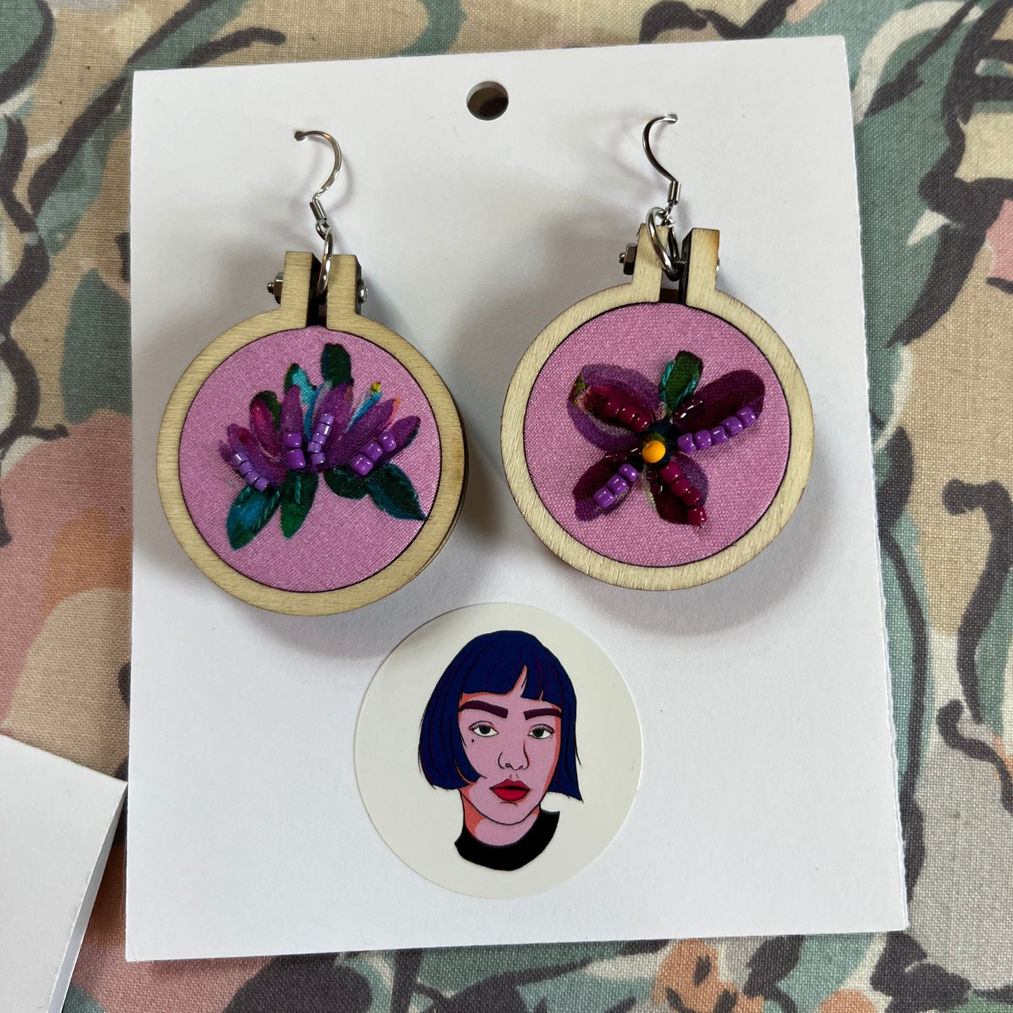 Round Mini-Hoop Earrings