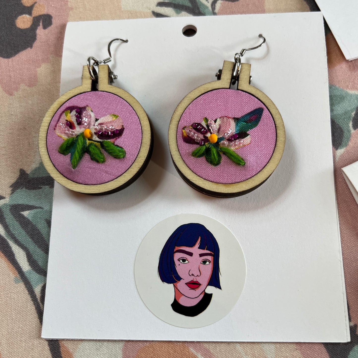 Round Mini-Hoop Earrings