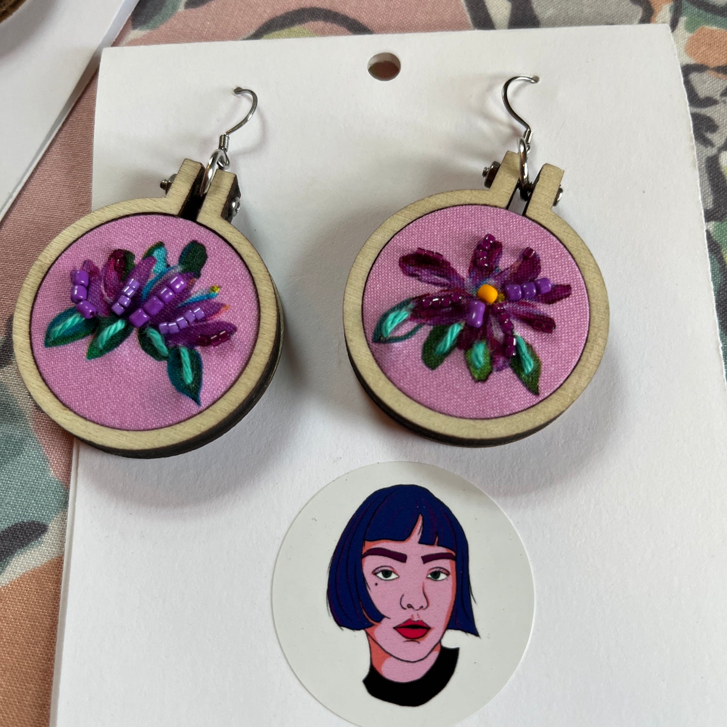 Round Mini-Hoop Earrings