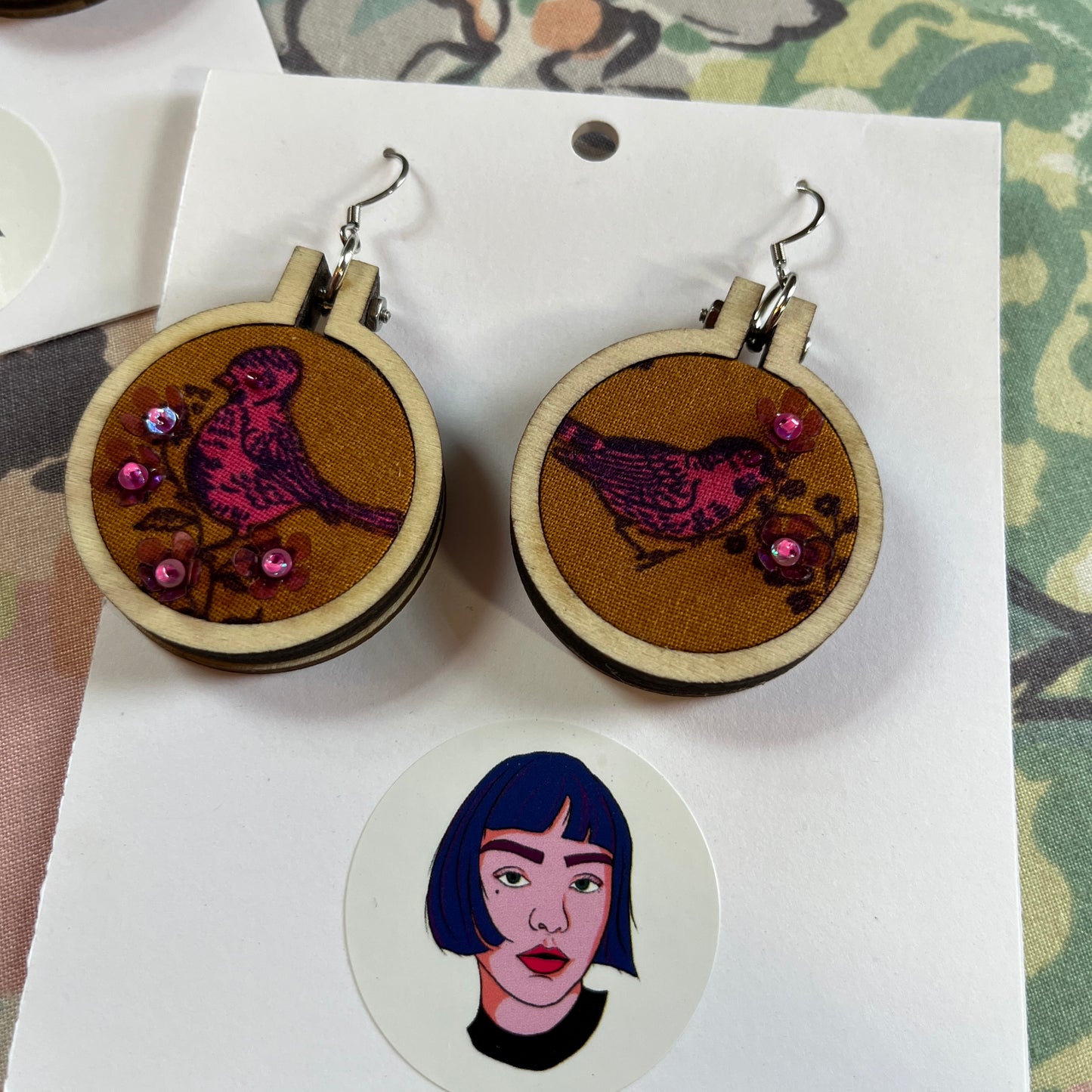 Round Mini-Hoop Earrings