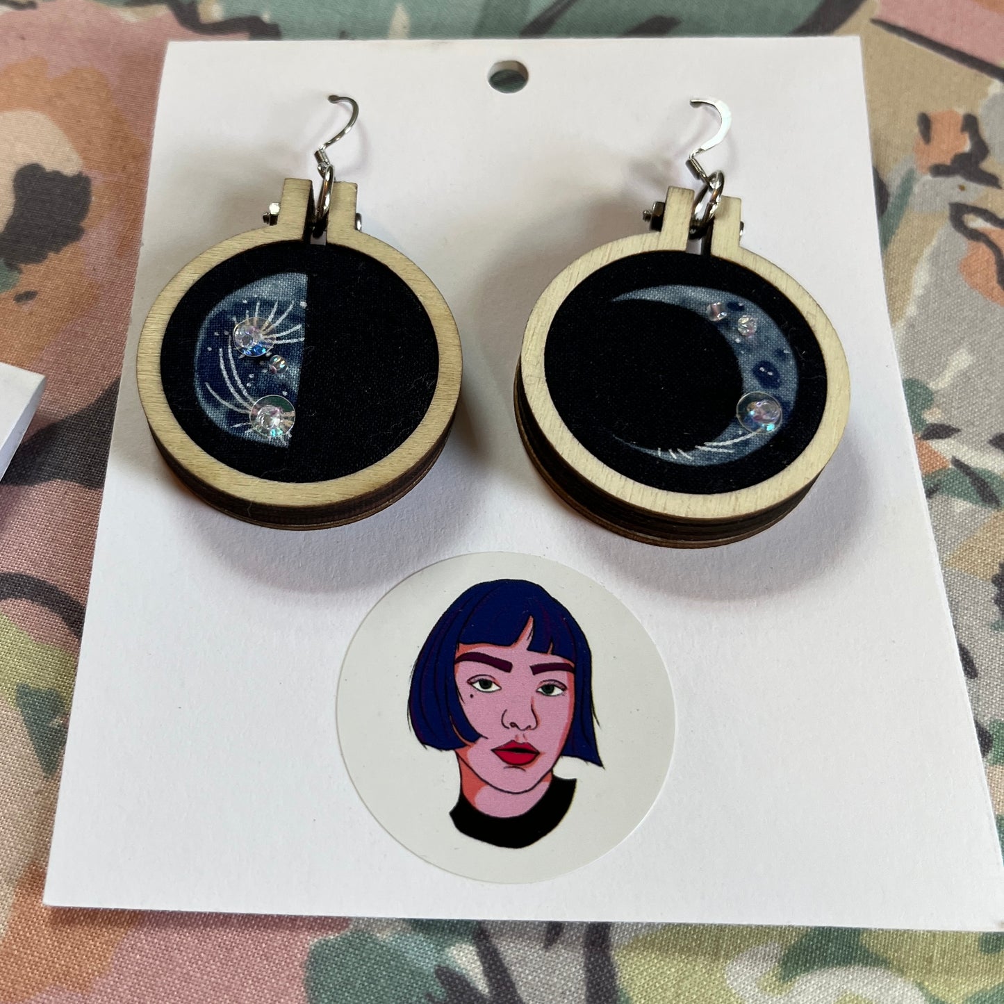 Round Mini-Hoop Earrings
