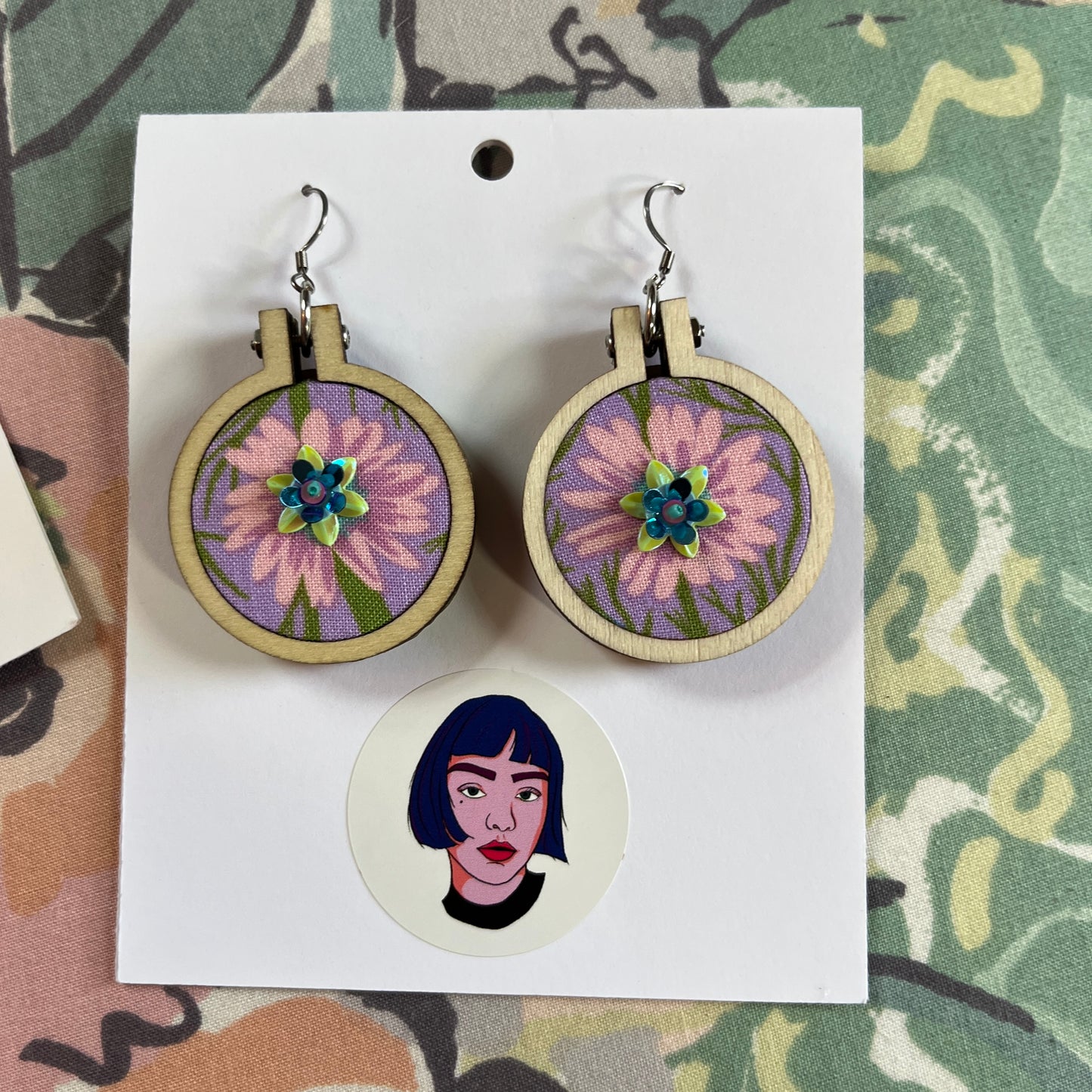 Round Mini-Hoop Earrings