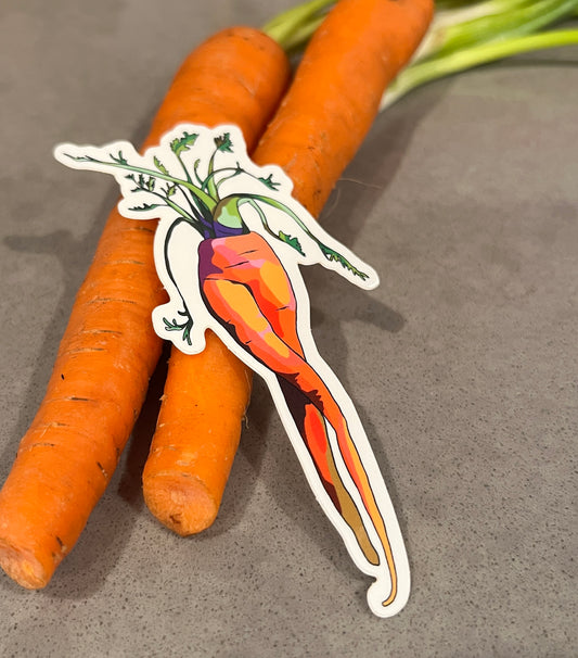 Sexy Carrot Sticker