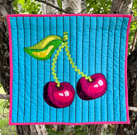Cherries Original Quilt