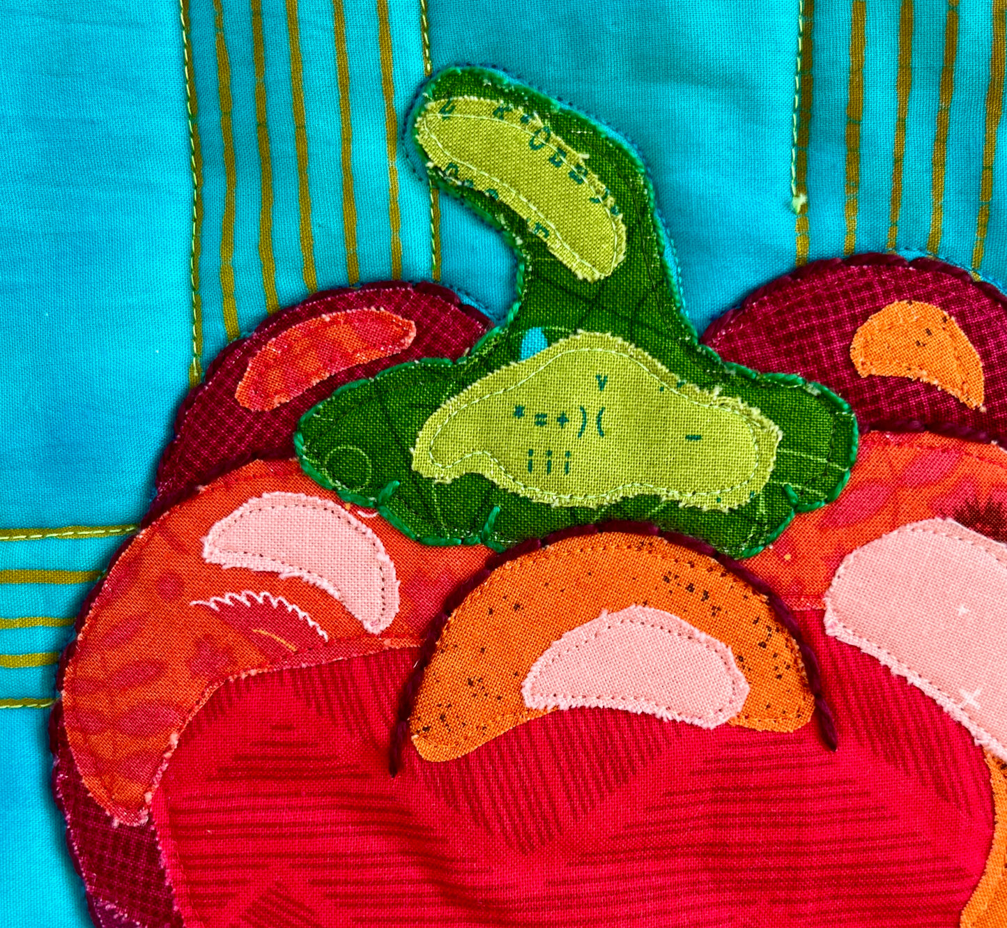 Red Bell Pepper Original Quilt
