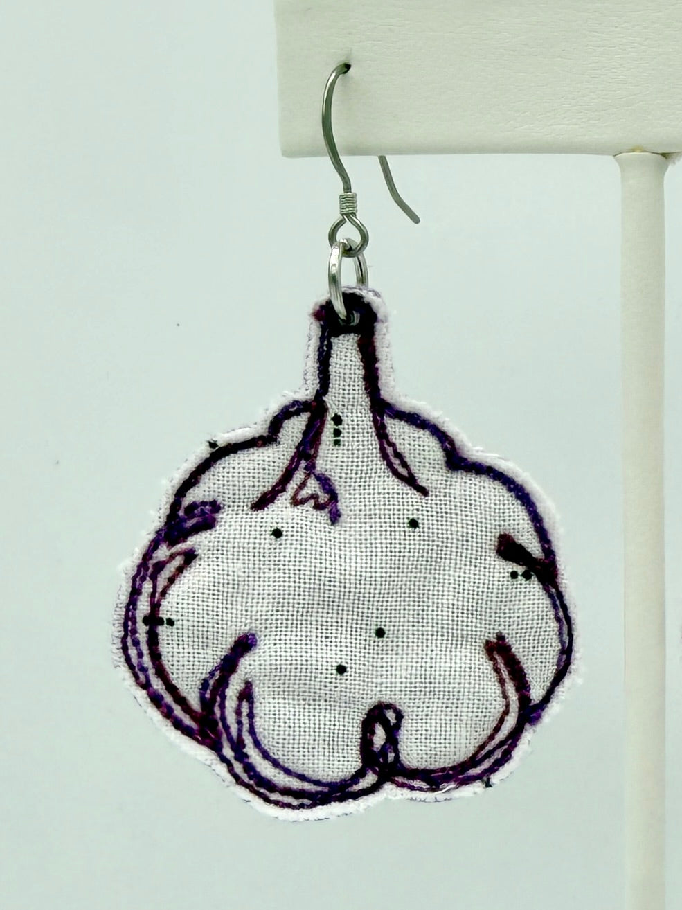 Garlic Fabric Earrings