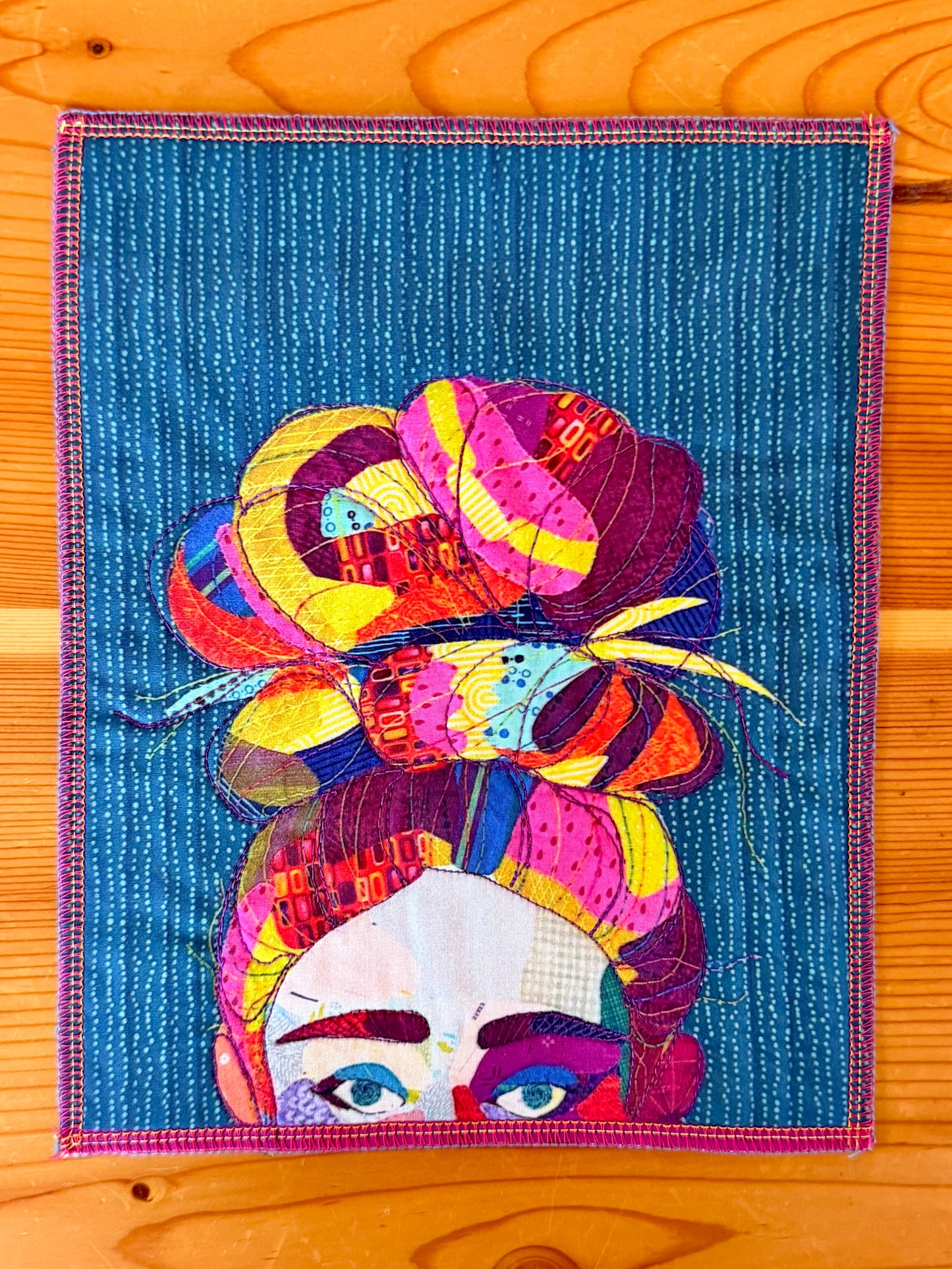 Hair - 8"x10" Fabric Art Print