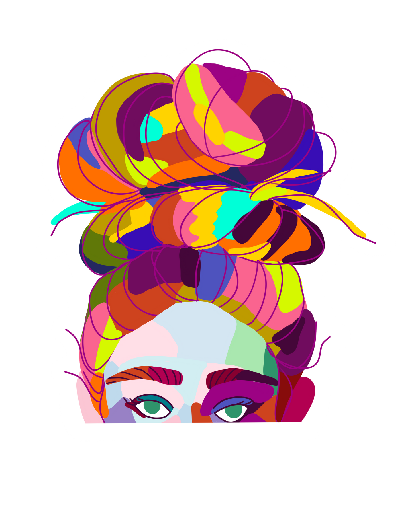 Hair Sticker