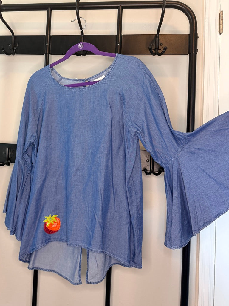 Upcycled Tomato Blouse