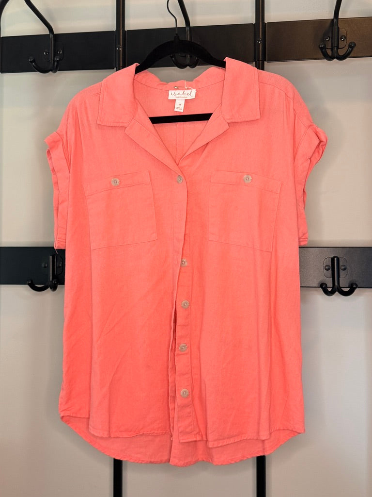Upcycled Avocado Shirt