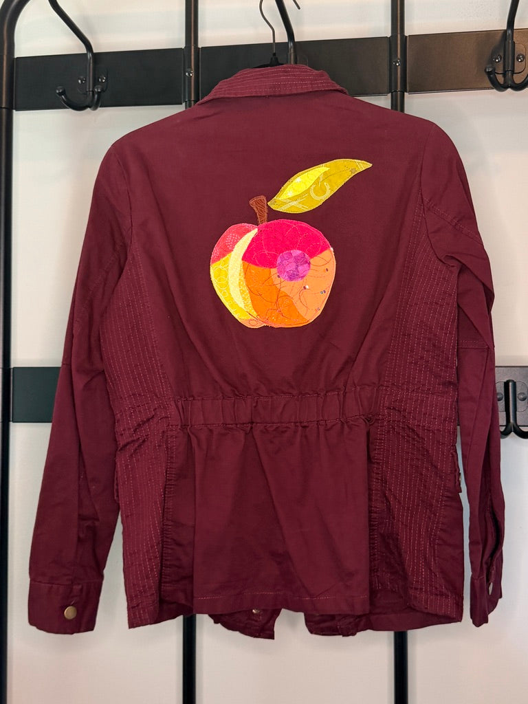 Upcycled Peach Jacket