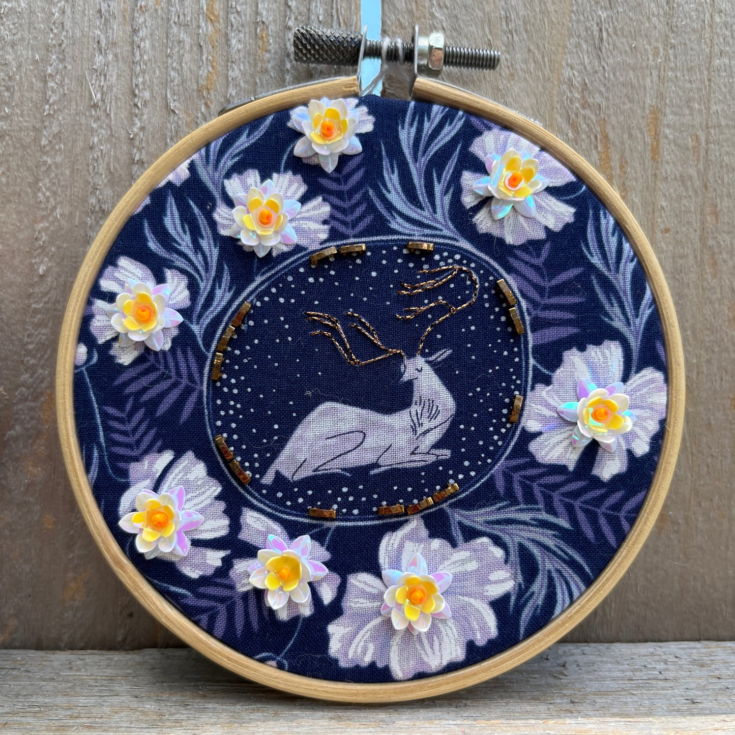 4" Woodland Critter Hoop