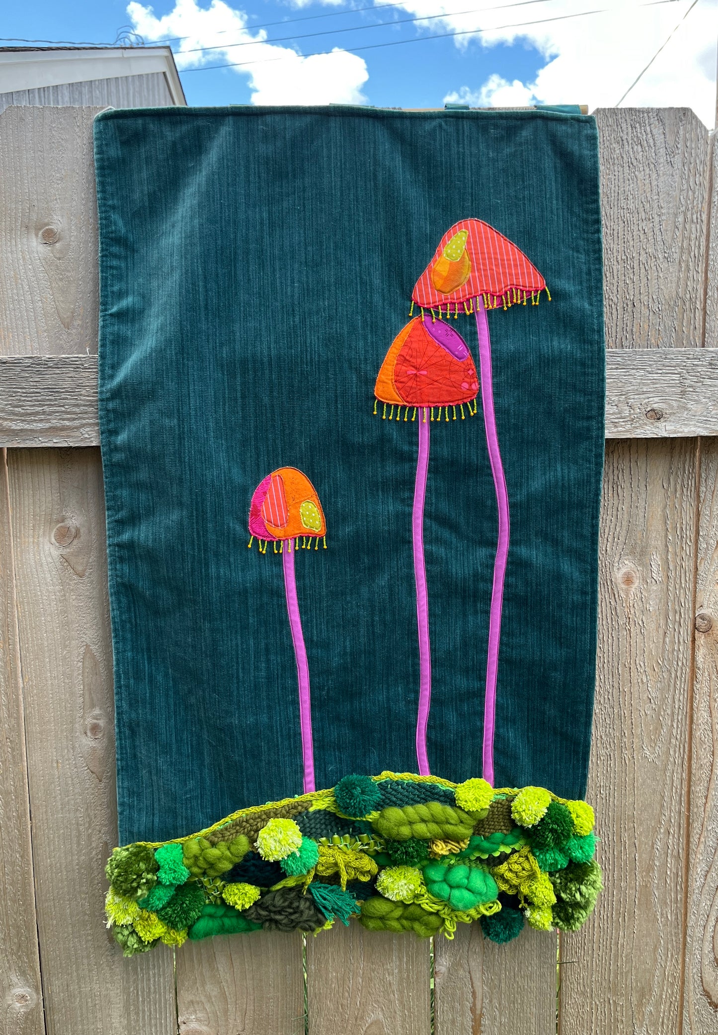 "Fibrous Fungi" Original Wall-Hanging