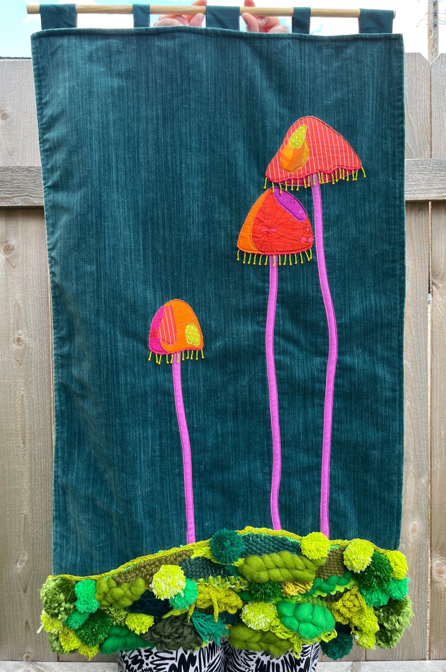 "Fibrous Fungi" Original Wall-Hanging