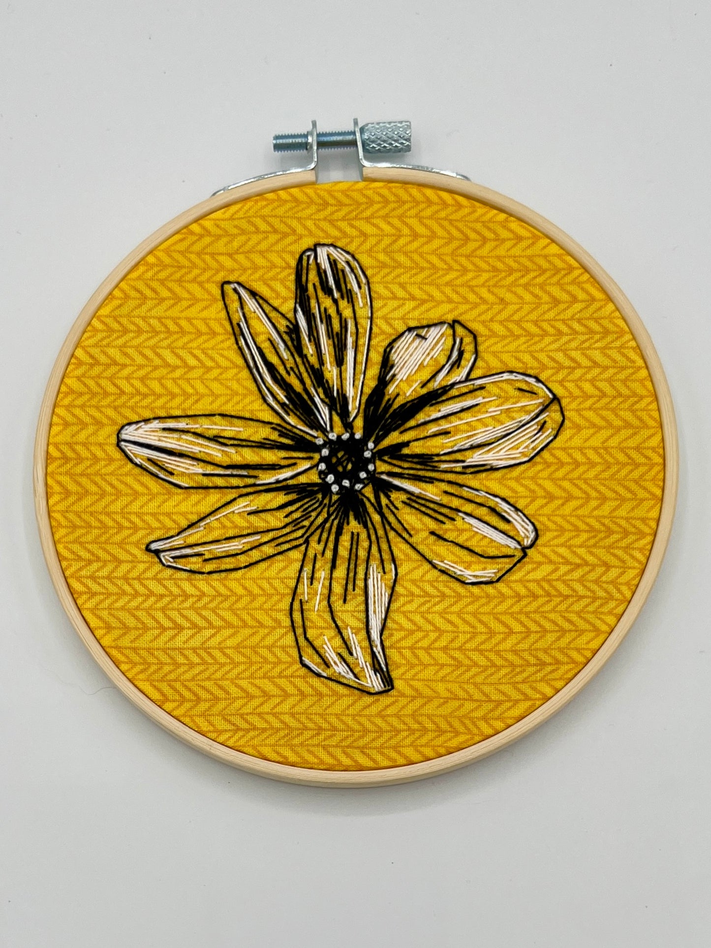 Black Eyed Susan Embroidery Sketch