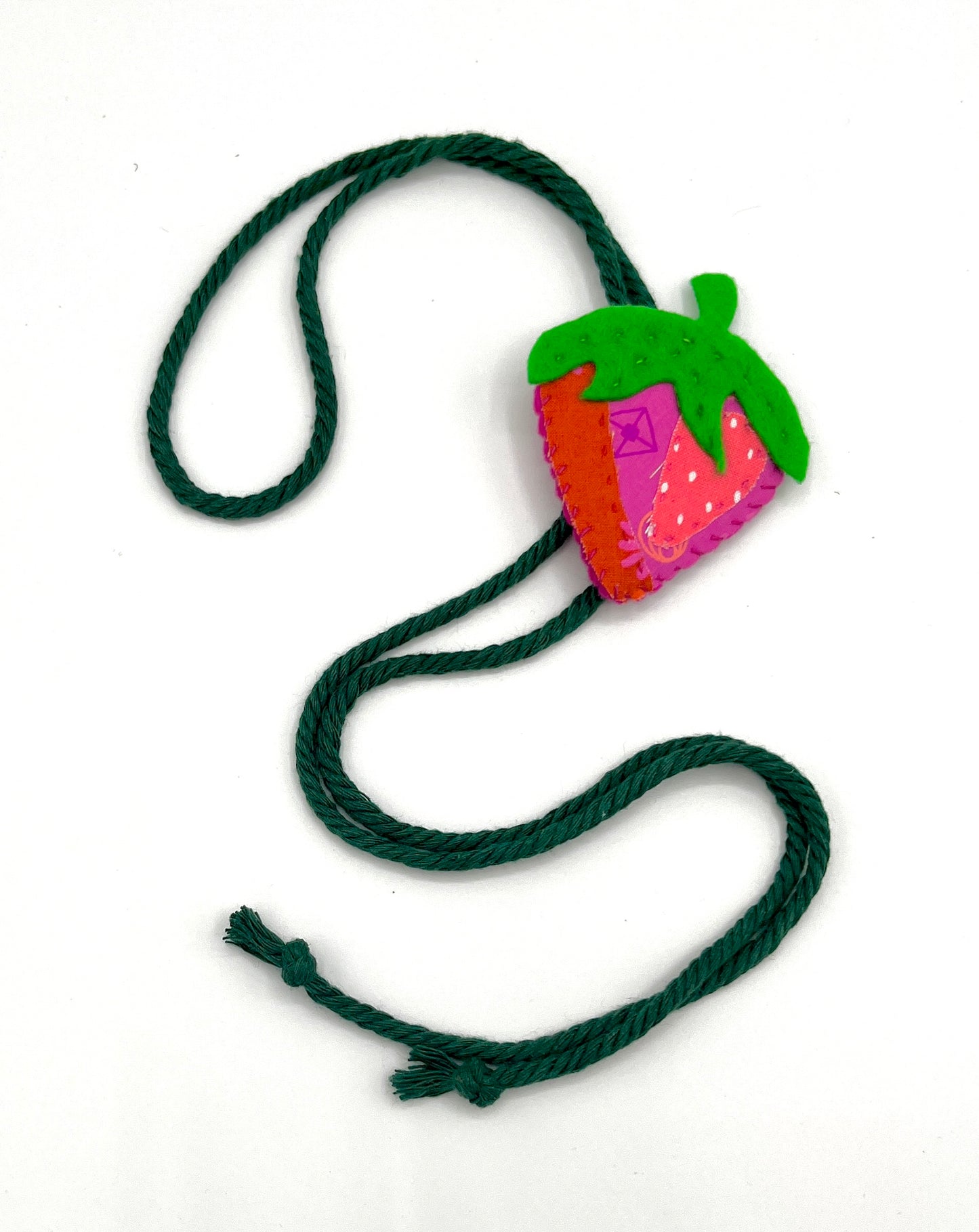 Strawberry Bolo Tie