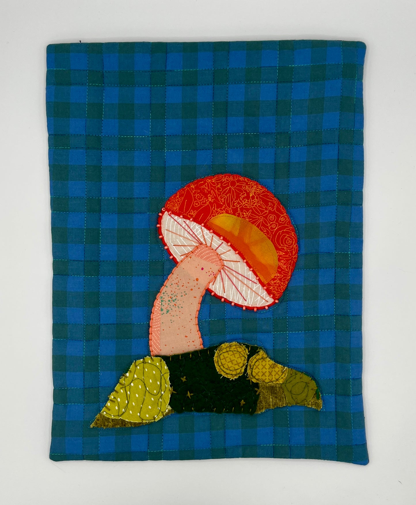 Orange Mushie Original Quilt