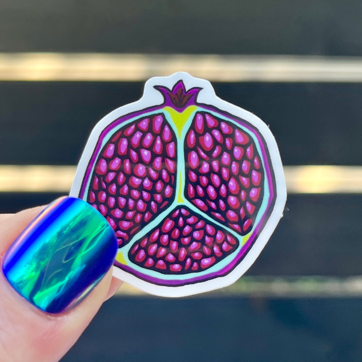 Pomegranate Sticker