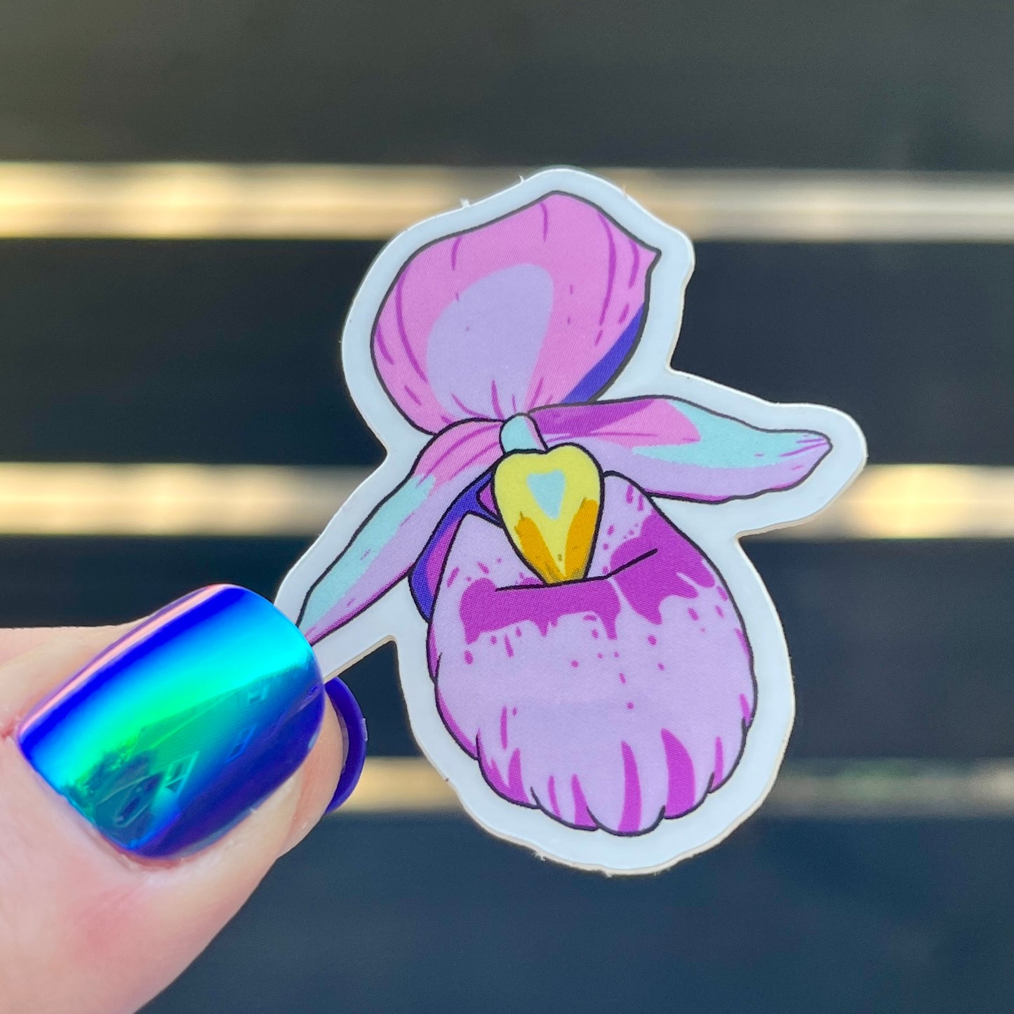 Lady Slipper Mini Sticker