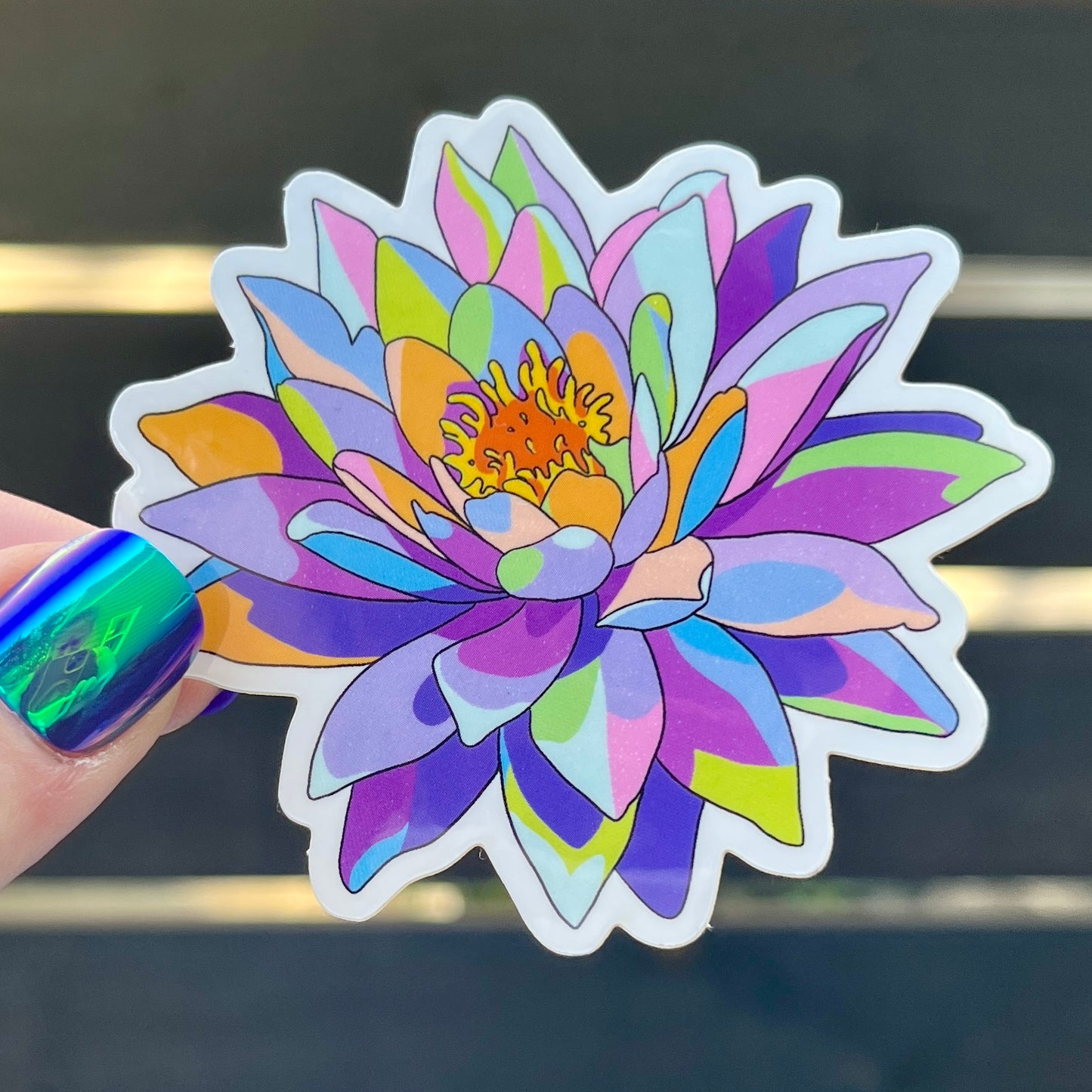 Water Lily Sticker