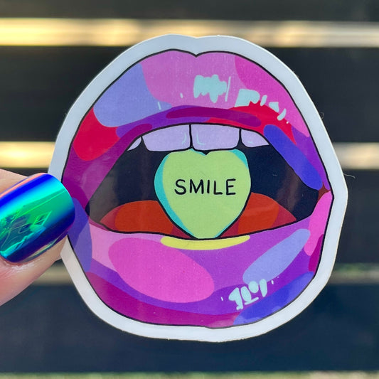 Smile Lips Sticker