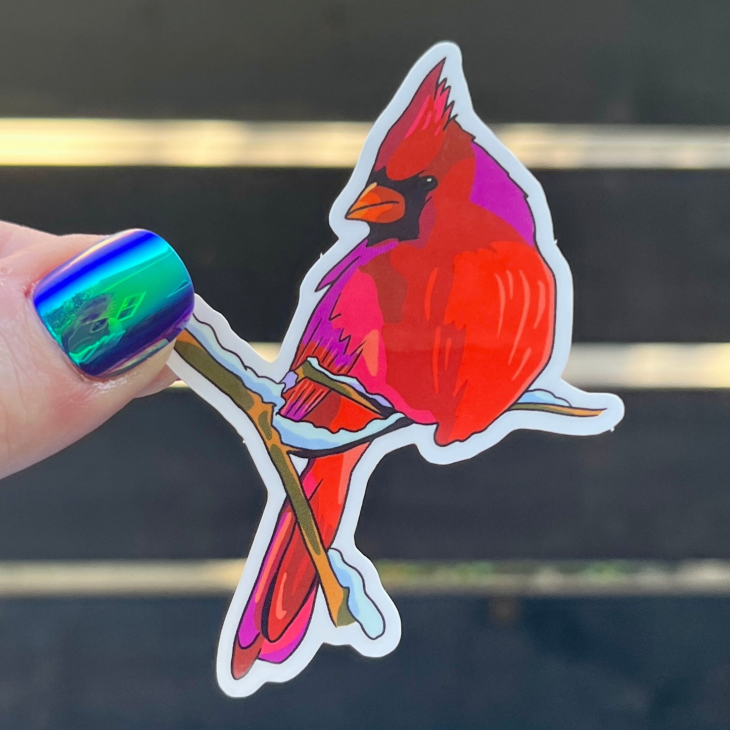 Cardinal Sticker