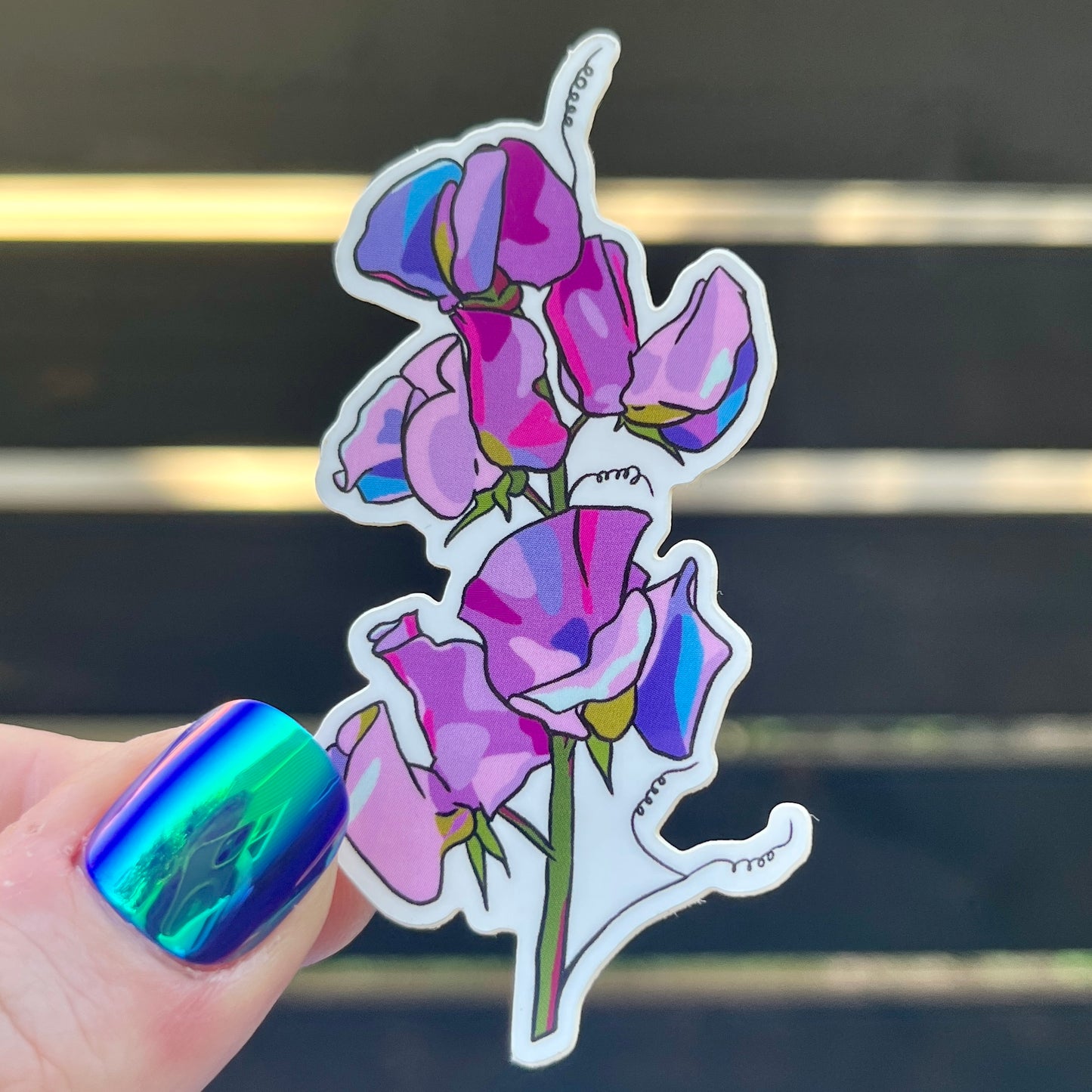 Sweet Pea Sticker