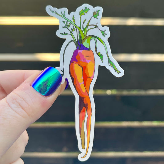 Sexy Carrot Sticker