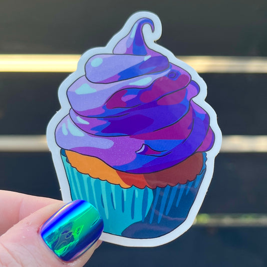 Cupcake Sticker