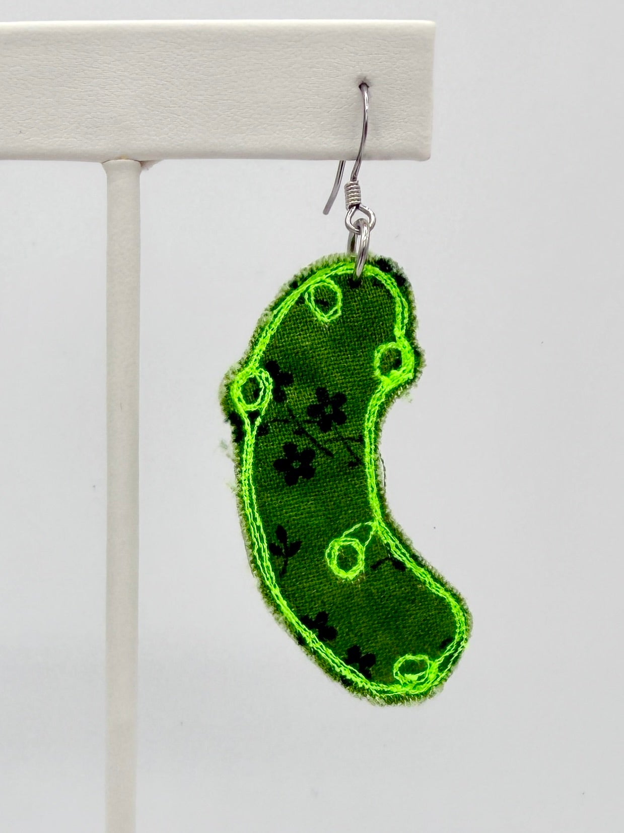 Pickle Fabric Earrings