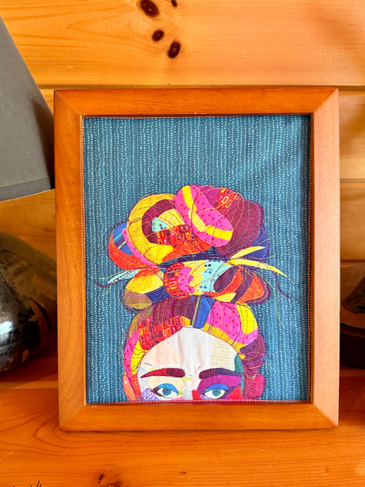 Hair - 8"x10" Fabric Art Print
