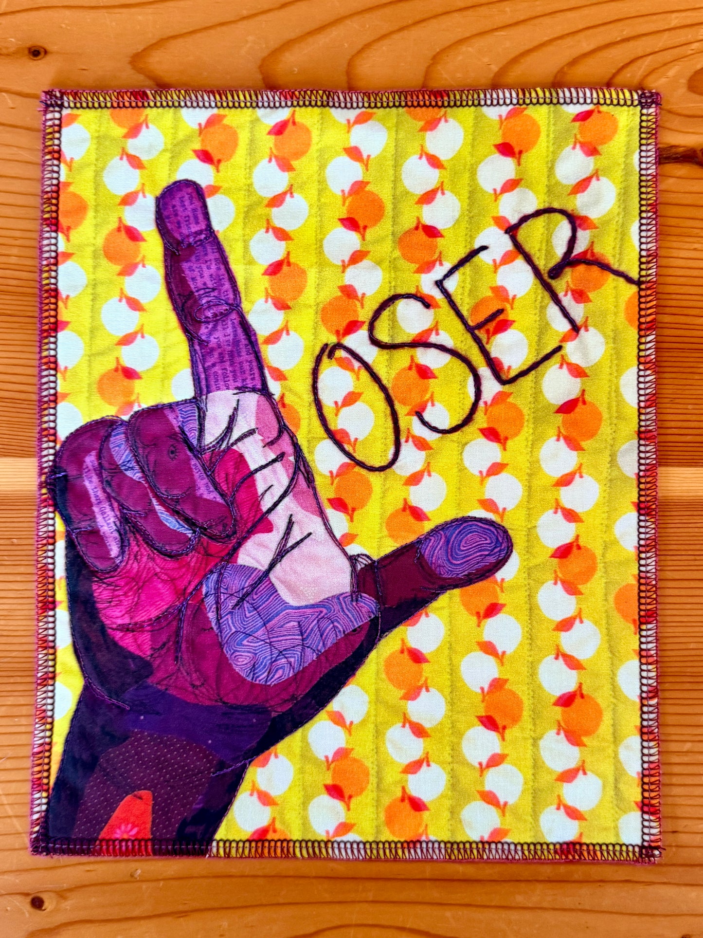 Loser - 8"x10" Fabric Art Print