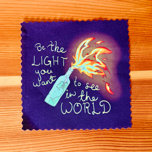 "Be the Light..." Sew-On Patch
